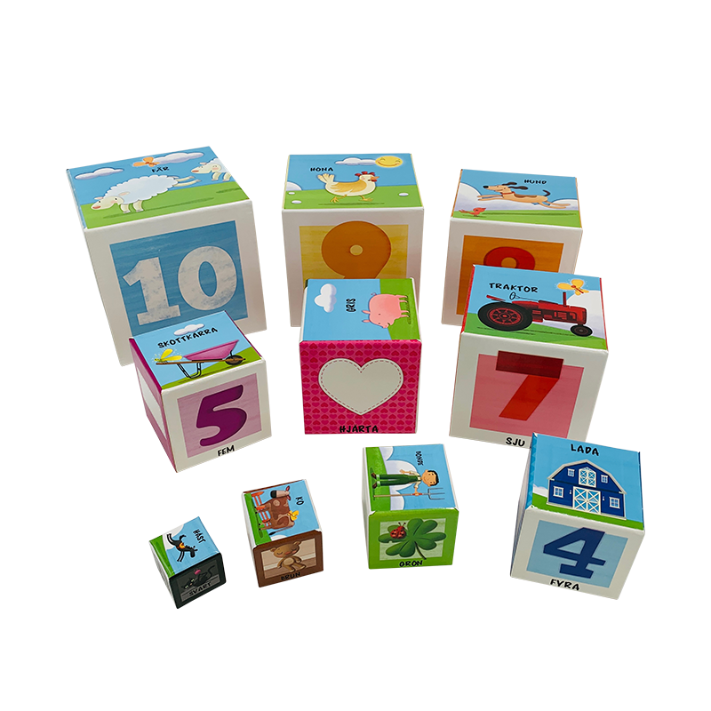 1014YSS Toy Box Custom Make Paper Εκπαιδευτικό παιχνίδι